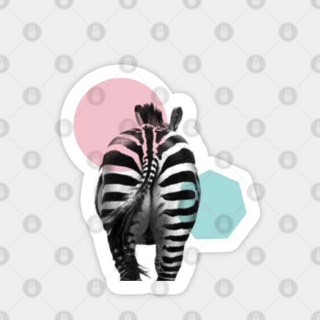 Zebra 01 Sticker by froileinjuno